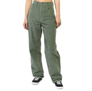 Empyre Retro 90s Tori sage green Corduroy Skater Pants size 2